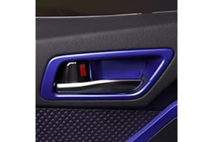 ‎HIGH FLYING HIGH FLYING für C-HR 2016-2022 Interieur Türgriff Dekor 4 Stück ABS Kunststoff (Blau)