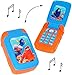 Produktbild Handy mit SOUND - " Findet Nemo - Fisch Dory " - für Kinder / Jungen & Mädchen - Auto - elektrisches Kinderhandy - Klapphandy Telefon - Lernhandy / Kindertelefon zum Aufklappen - Spielzeug Musik Spielzeughandy / Spielzeugtelefon - Melody - Flip Top - Lernhandy Smartphone - Fische Unterwasser