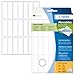 Produktbild Herma 10606 Vielzweck Etiketten ablösbar ohne Rückstände (13 x 50 mm) weiß, 672 Klebeetiketten, 32 Blatt Papier matt, Handbeschriftung