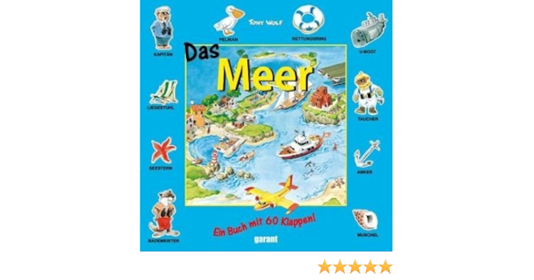 Das Meer Ein Buch Mit 60 Klappen Amazon De Tony Wolf Bucher