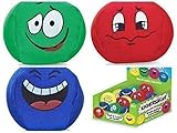 Giggle Bags Fun Laughing Bean Bag Assorted Christmas Stocking Fillers by Lizzy®