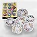Nail Art Set,Lanowo 1 Set High Quality Colored Rhinestones Decoration Nail Art Manicure Tool