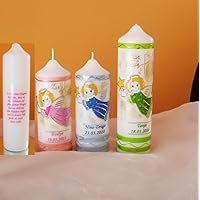 Taufkerze/Kommunionkerze,Geburtstagsgeschenk,Konfirmationskerze,Patenkerze