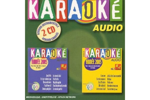 Coffret Karaoké 2005 Voumes 1 et 2