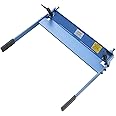 KATSU Manual Sheet Metal Bending Folding Machine Bender 450mm Metalworking Workshop Hand Brake Folder, Suitable for 1.2mm Thickness Steel Sheet, 0-90° Bending Angle