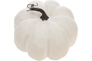 Meiwlong Artificial Large Simulation Pumpkins Fake Realistic Fall Harvest Props Faux Foam Simulation Vegetable Decoration Home Halloween Wedding Thanksgiving Holiday