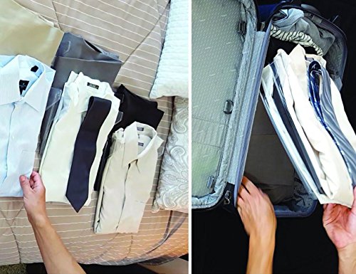 THEE 10pcs Organizador de Armario Camiseta Carpeta Sistema Antiarruga