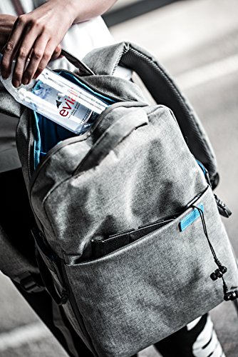 Elecom DGB-S023GY Rucksack Kamera Tasche Tragetasche Fächer grau - 9