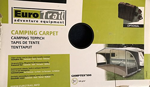 Preisvergleich Produktbild Eurotrail ETGS0013-0005 Vorzeltteppich Navy (Blau) 250x600cm