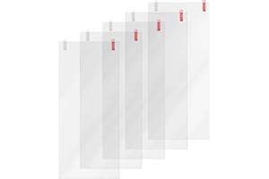 HIKUDIY Pellicola protettiva per schermo LCD da 7 pollici, antigraffio, ad alta trasmissione della luce, per stampante 3D Elegoo Mars 4/Mars 4, ultra resina, 5 pezzi