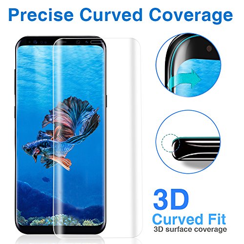 3D Protector de Cristal Templado para Samsung S8 Protector de Pantalla Vidrio Templado 9H Dureza Cubre Completa Resistente a Golpes Ara azos Transparencia Total Alta Definici n Tacto Sensible y Suave 3D Protector de Cristal Templado para Samsung S8 Protector de Pantalla Vidrio Templado 9H Dureza Cubre Completa Resistente a Golpes Ara azos Transparencia Total Alta Definici n Tacto Sensible y Suave