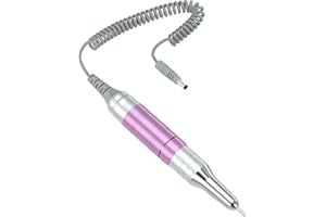 Delanie Pièce à Main /Poignée Seulement Adaptée à Delanie Ponceuse Ongles (La Ponceuse Rectangulaire) pour Manucure ( ne peut pas être utilisée seul,ne pas convenir aux autres ponceuses) Violet