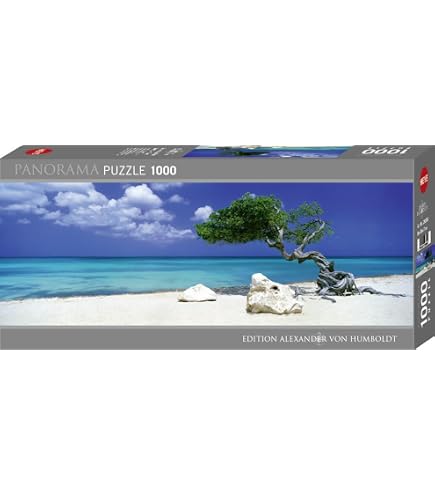 Heye Puzzle Wharariki Beach - 1000 Teile Panorama, 94,5 X 32,6 Cm, Made In Europe