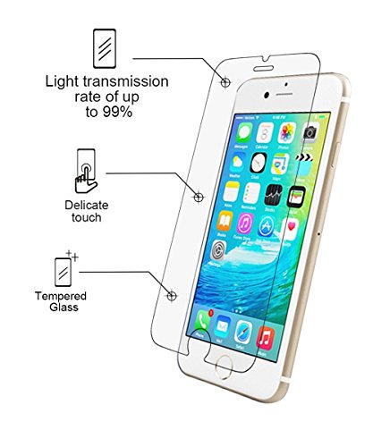 iPhone 8 Screen Protector,Yootech [2-Pack] iPhone 8/7 Tempered Glass Screen Protector for Apple iphone 8,7,iphone 6/6s