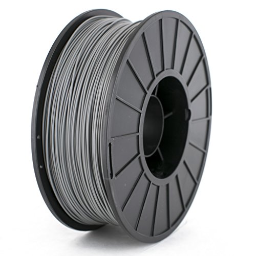Colorstar Grey PLA Filament 1kg (1.75mm) Premium Qualität für 3D Drucker MakerBot RepRap MakerGear Ultimaker uvm.