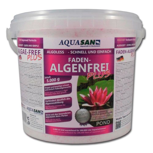 AQUASAN POND Algoless FADEN-ALGENFREI PLUS 5.000 g
