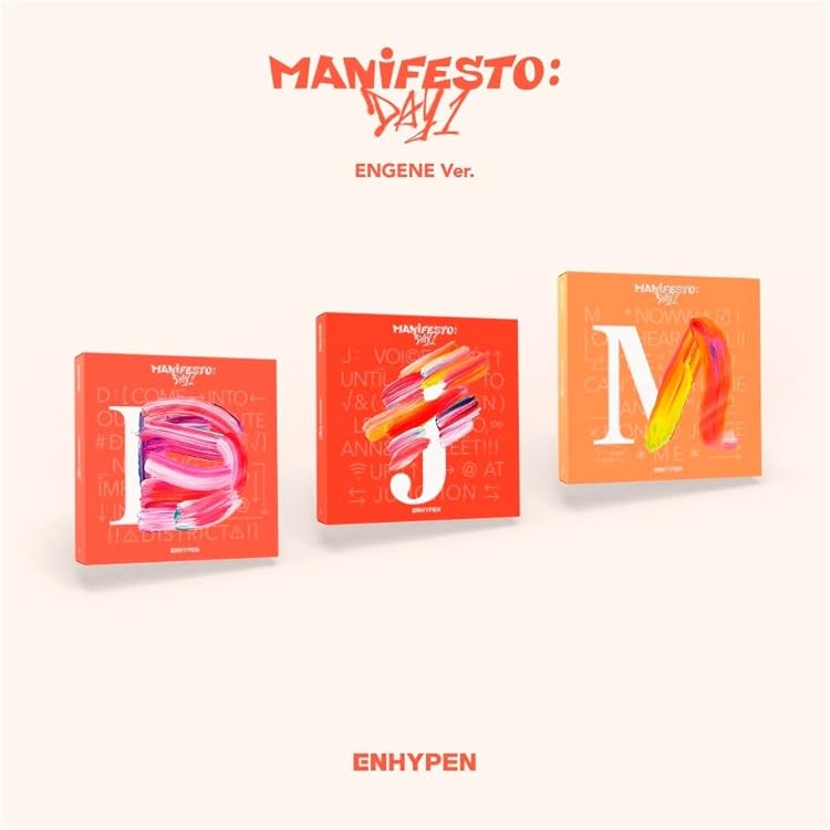 ENHYPEN - [MANIFESTO : DAY 1] (D Ver.) Package + Photo Book + CD-R