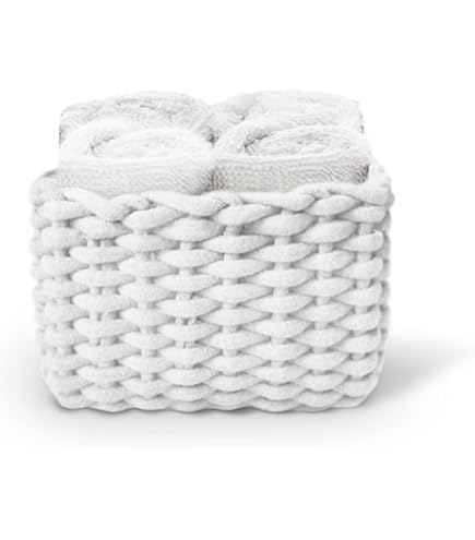 Cestino Joy Con 8 Lavette - 4 In Spugna E 4 In Tessuto Per Pulizie - Foto 5