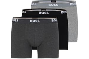 Hugo Boss Krótkie bokserki Mężczyźni 3-Pack Stretch Cotton Regular Fit Boxer Briefs