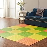 Espuma de las esteras del piso, dormitorio de mosaicos, esteras, esteras,Un