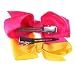 Losuya® 15pcs 3" Boutique Baby Girl Grosgrain Ribbon Hair Bows Clips Hair Accessories