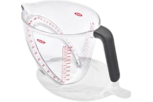 OXO Good Grips abgewinkelter Messbecher groß, 1 l – spülmaschinenfest