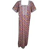 Indiatrendzs Women Cotton Nighty Printed Summer Sleepwear ( Chest 46)