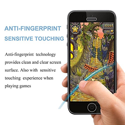 [3-Pack] iPhone 5 5S 5C SE Screen Protector Glass [Lifetime Warranty], RKINC iPhone 5 5S SE 5C Tempered Glass Screen Protector For Apple iPhone 5 5S SE 5C [3D Touch Compatible] , iPhone 5S, iPhone 5, iPhone 5C iPhone SE