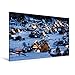 Produktbild Calvendo Premium Textil-Leinwand 120 cm x 80 cm quer, Shirakawa-go in Japan | Wandbild, Bild auf Keilrahmen, Fertigbild auf echter Leinwand, Leinwanddruck Orte Orte