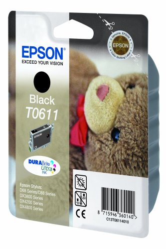 Epson Stylus DX 3850 (T0611 / C 13 T 06114010) – original – Tintenpatrone schwarz – 8 ml - 2