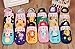LifeWheel 6 Pairs Unisex Kids Non Skid Gripper Socks Cartoon Ankle Socks Shoes Age 1 2 3 4 Years Old M