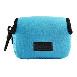 BOF QSL-RX100-A03 Blue Neoprene Camera Case Bag for Canon PowerShot G7X Mark II SX610 HS Sony DSC RX100M4 RX100M3 FUJIFILM XQ2