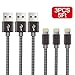 Produktbild OTISA 3*1.5M iPhone Ladekabel Lightning USB Kabel für Apple iPhone 6 Plus/6 /5/5S/6s iPad 4 iPad Mini/Air iPod 5/ iPod7(Grau)