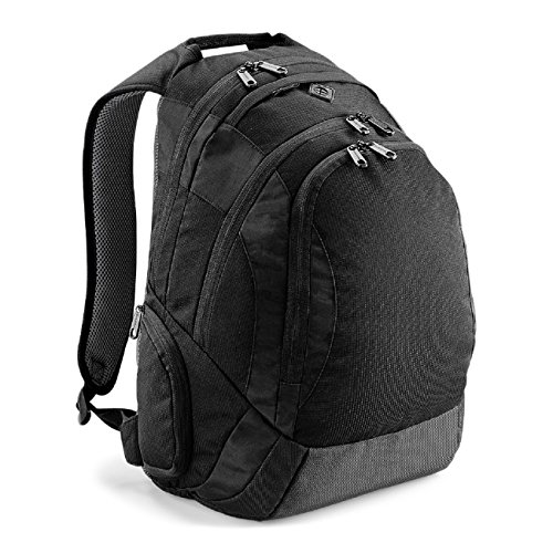 QuadraVessel Laptop Backpack in Black