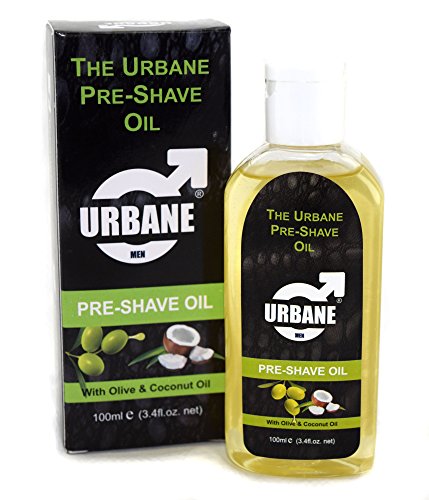 Urbane Men Pre-Shave Oil for Manual & Electric 100ml (Olive & Coconut Oil)