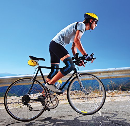 PFLEXX Herren Compression Knee Support Interchangeable Single Bandage - 7