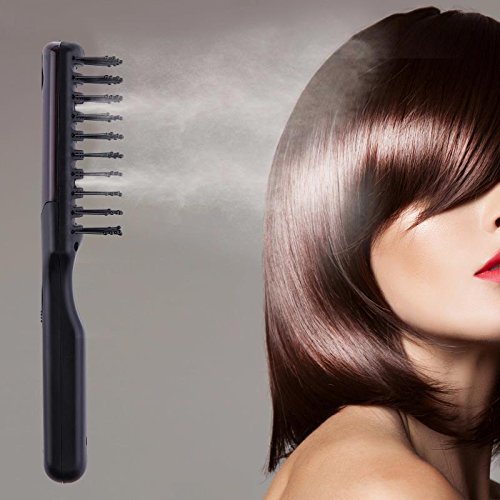 Feuchtigkeits Ionen Haarbürste, MagicLux Tech Antistatische Glättungsbürste, Ultraschall Doppel Anion Glättbürste, Perfekt für Haarpflege Kopfhautpflege, Haar Detangling Entwirren Bürste, Glänzend Schmierwirkung - 6