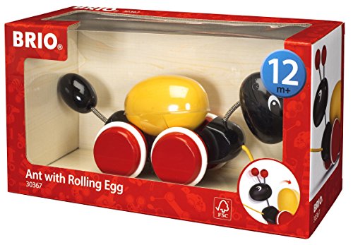 BRIO Pull Along Ant with Egg