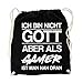 Produktbild Ich bin nicht Gott Gamer Gym Bag Black