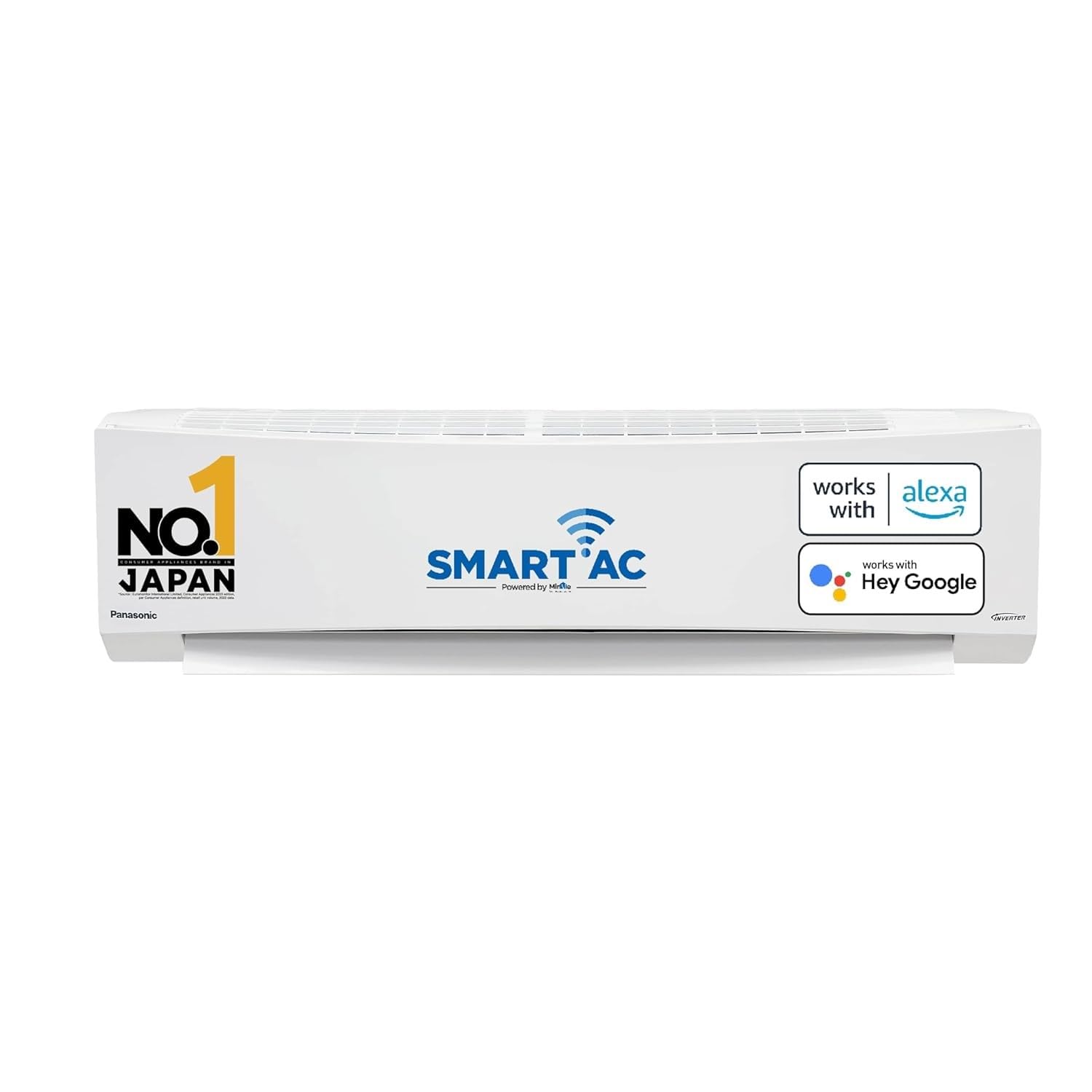 Panasonic 1.5 Ton 5 Star Wi-Fi Inverter Smart Split AC (India's 1st Matter Enabled RAC, Copper Condenser, 7in1 Convertible, T