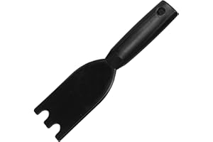 TONGASS Grillschaber für George Foreman Indoor-Grills & die meisten anderen Indoor-Grills mit Rillen, hitzebeständiger Grillspachtel