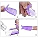 eBoot 10 Pieces Acrylic Nail Art Soak Off Clip Cap UV Gel Polish Remover Wrap Nail Tool (Purple)