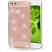 Produktbild Huawei Nova 2 Hülle Handyhülle von NICA, Glitzer Slim Hard-Case Back-Cover Schutz, Handy-Tasche Glitter Sparkle, Dünnes Bling Strass Stoßfestes Etui Bumper für Nova-2 Smart-Phone, Farbe:Rose Gold