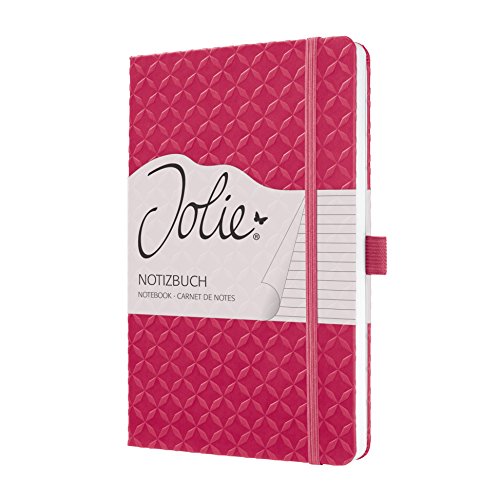 Sigel JN105 Notizbuch Jolie, ca. A5, liniert, Fuchsia Pink - viele Modelle