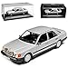 Price comparison product image alles-meine.de GmbH Mercedes-Benz E-Klasse W124 300 E 4 Matic Limousine Silber Grau 1984-1997 1/43 PremiumX Modell Auto mit individiuellem Wunschkennzeichen
