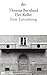 Der Keller: Eine Entziehung by 