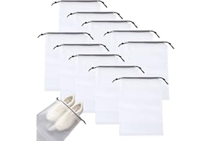 GAOHAN 10 Pcs Shoe Bags Storage Bags Multifunctional Waterproof Cosmetic Bag Underwear Bag Travel Storage Bag Dust Proof Bag Shoe Storage Bag