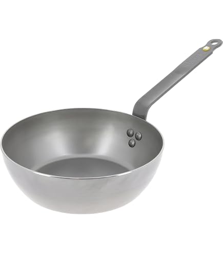 De Buyer - Padella rotonda antiaderente CHOC INTENSE in alluminio - Diametro 20 cm -, nero