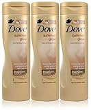 3x Dove Summer Glow Nourishing Lotion Fair to Normal Skin Self Tanner 250ml