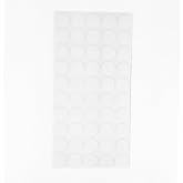 FURNDIY Vida &Ccedil;ivi Gizleyici Tapa 21mm x 50 Par&ccedil;a | &Ccedil;ivi Ve Vida Deliği İ&ccedil;in Gizleyici Sticker | Kendinden Yapışkanlı Vida Tap